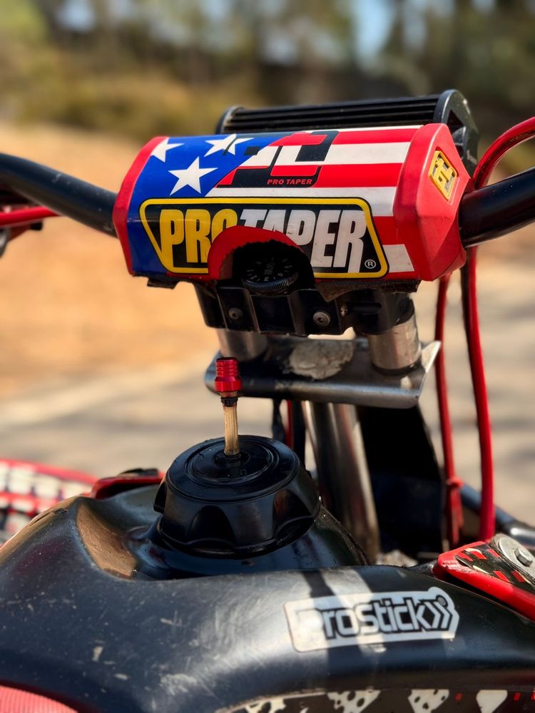 Honda trx450R matriculada