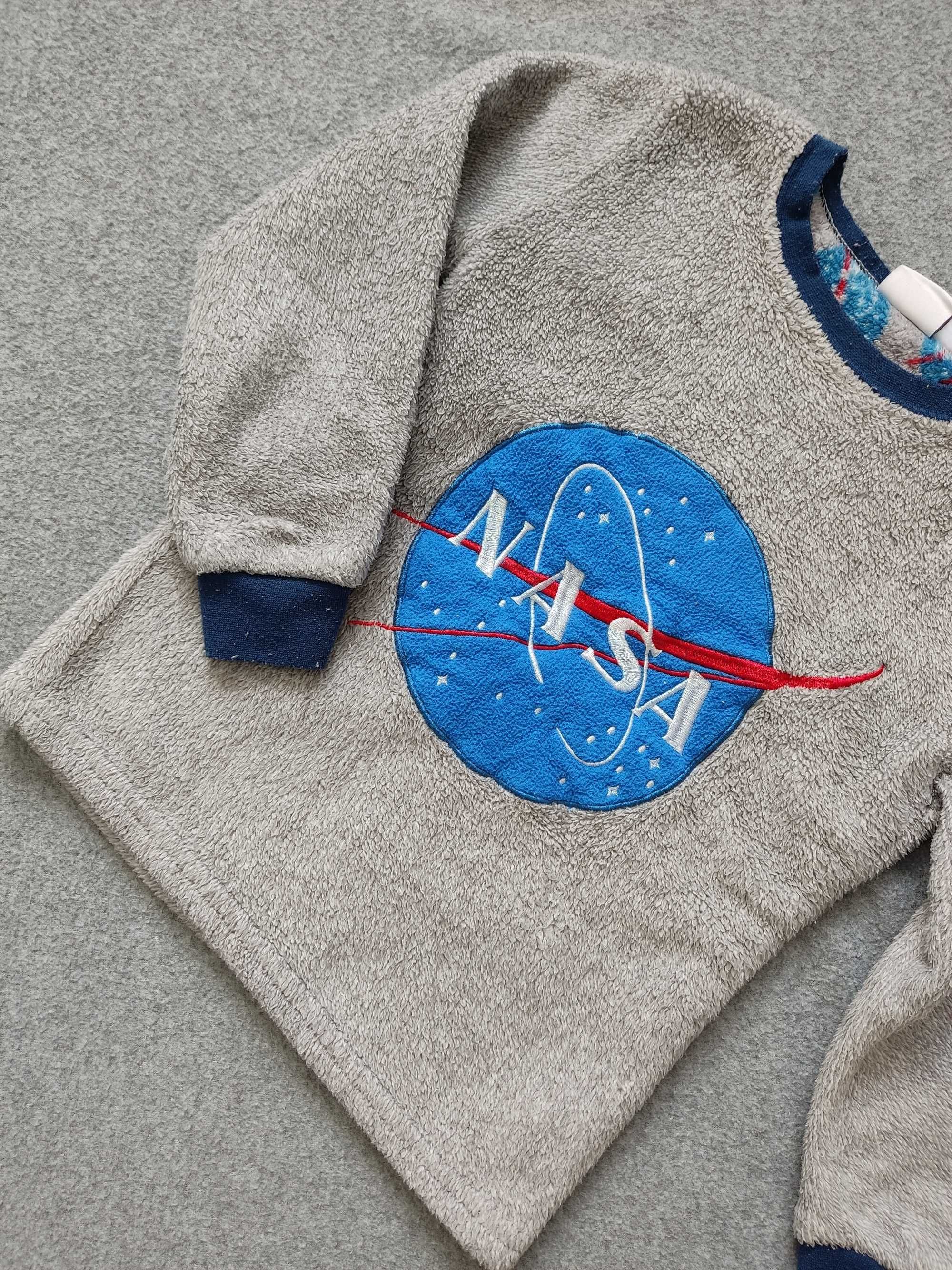 Bluza chłopięca polar szary NASA 116 5 6 lat Primark