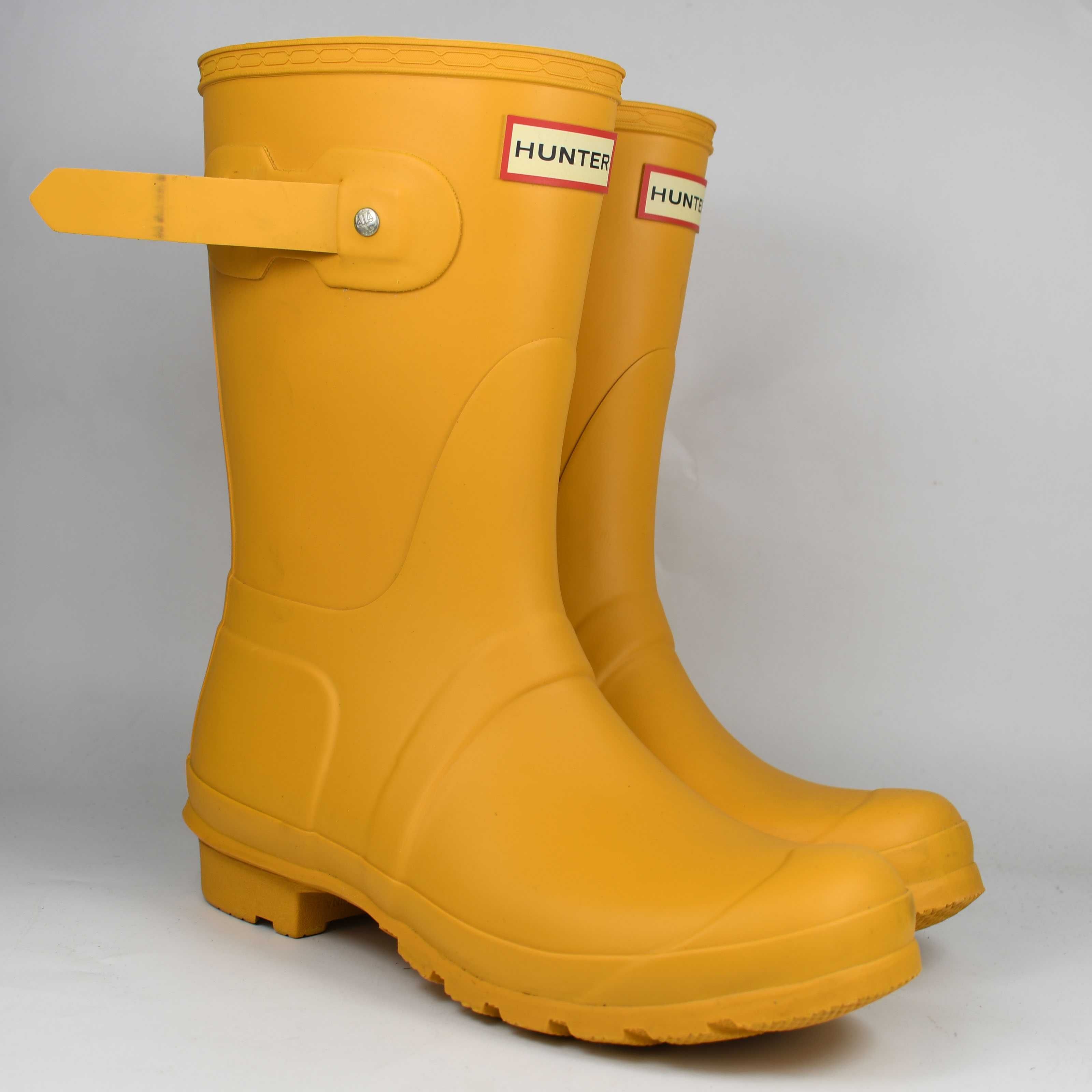 Używane z wadą kalosze Hunter Wellington roz. 38