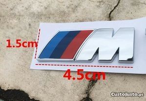 SÍMBOLO EMBLEMA LATERAL Guarda-lamas BMW M PERFORMANCE ORIGINAIL Novo