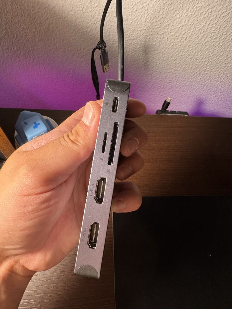 Hub USB C Docking Station Giq - 2 HDMI (compativel com Macbook)