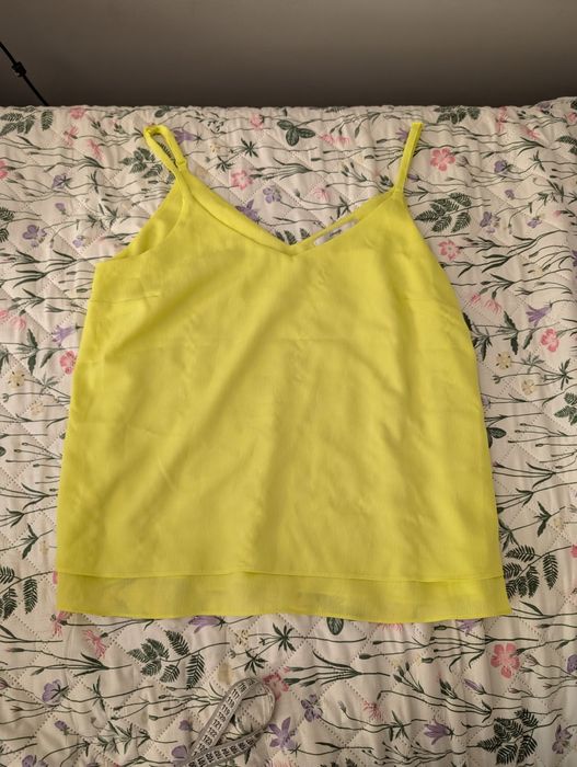 Koszulka na ramiączkach żółta George 44