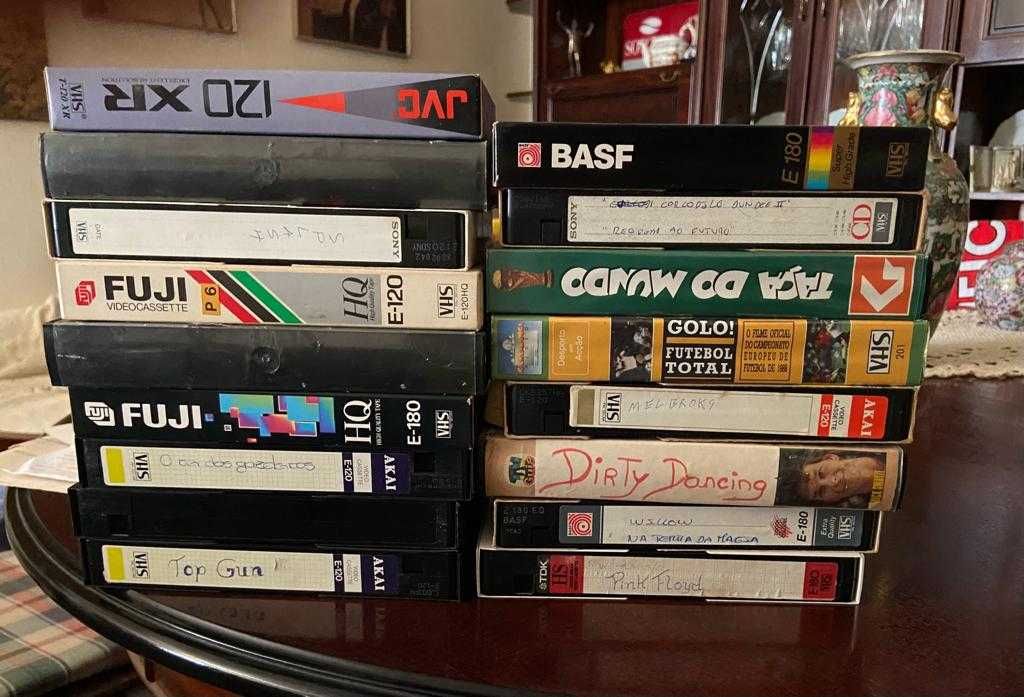 Cassetes filmes antigos