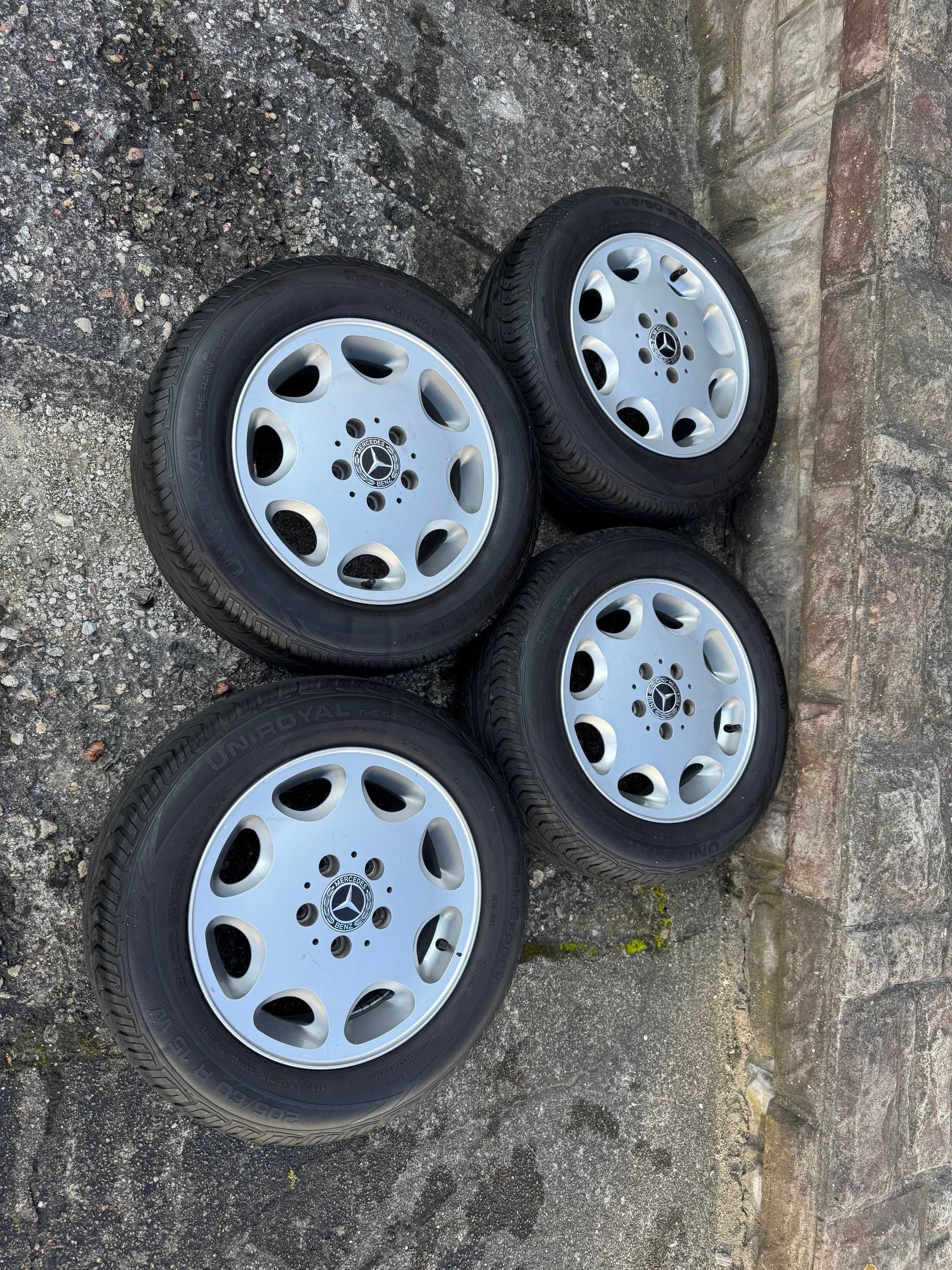 Felgi 8 loch W124 z oponami