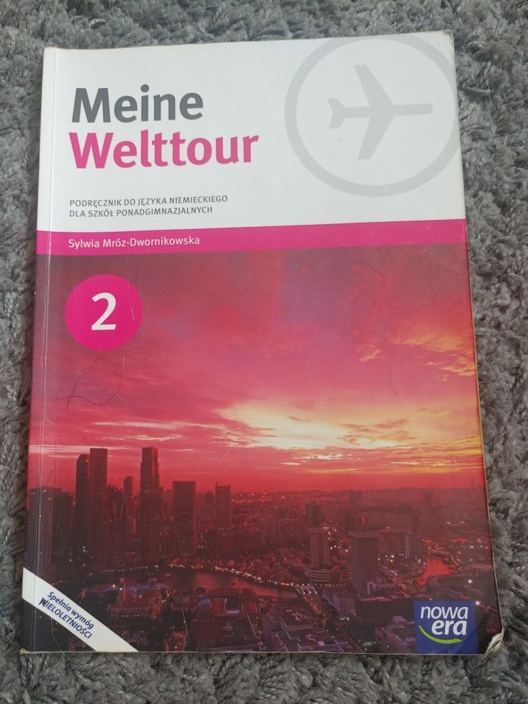 Meine welttour 2, podręcznik do języka niemieckiego
