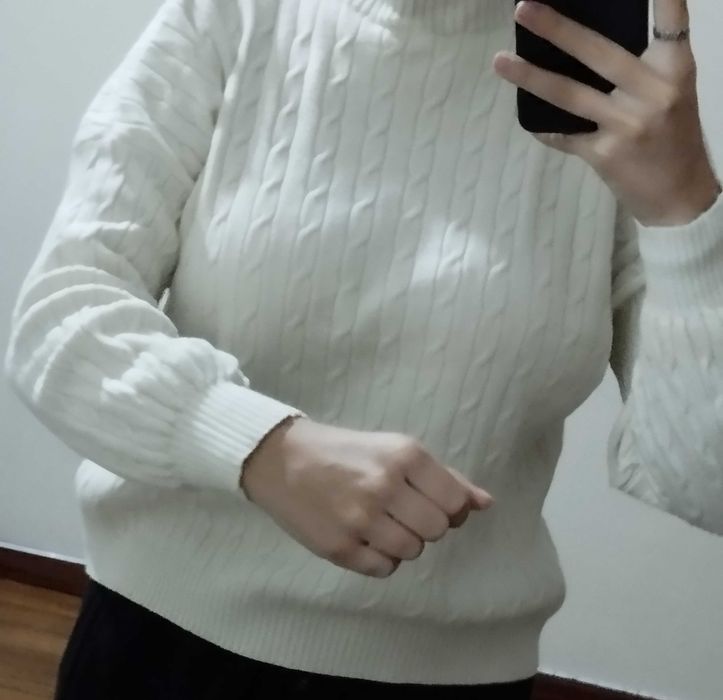 Camisola Quente Bege