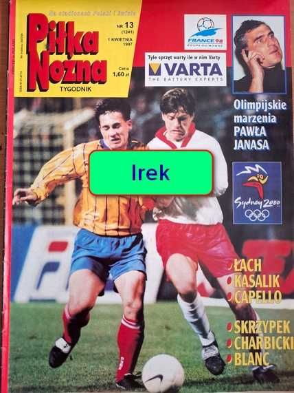 Tygodnik "Piłka Nożna" - rocznik 1997