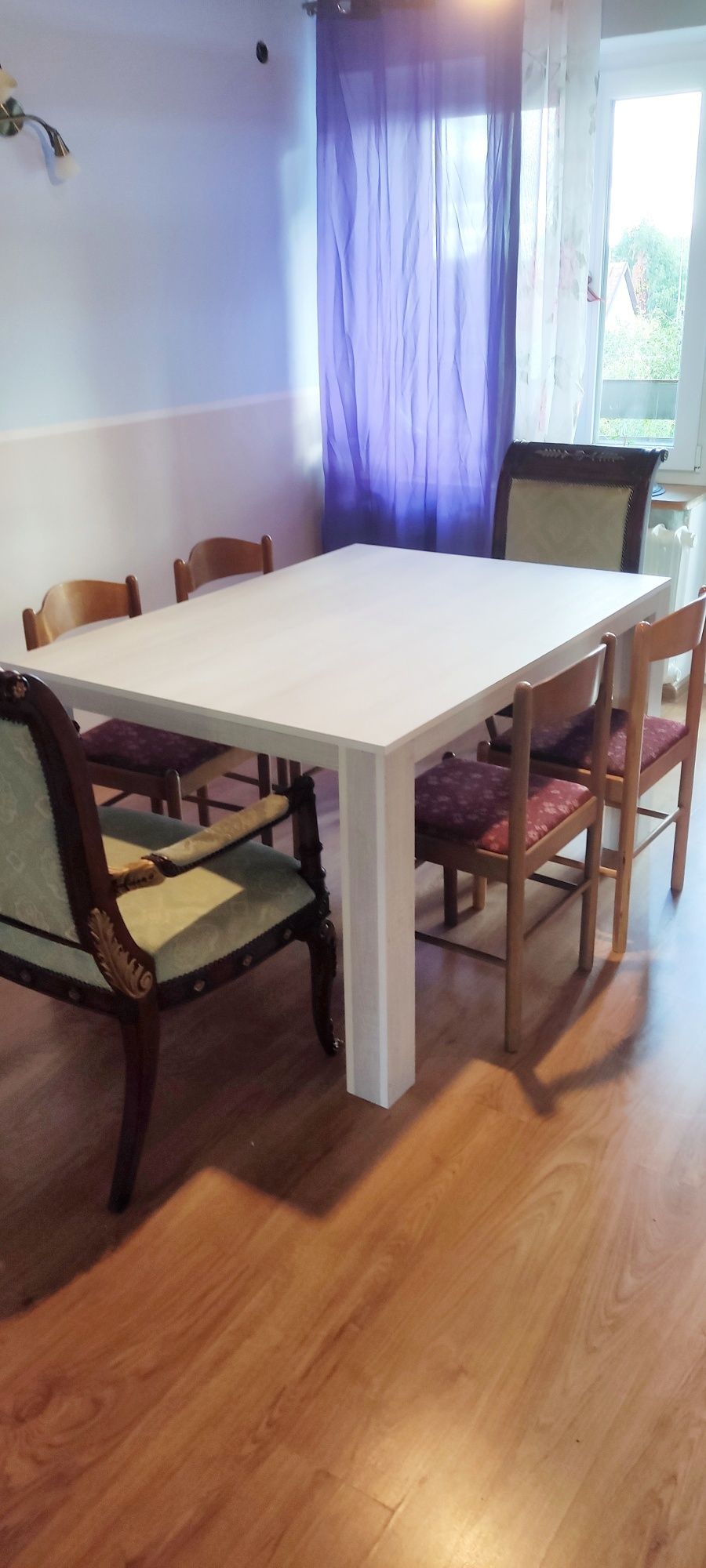 Duży stół do jadalni salonu 100x140-400cm