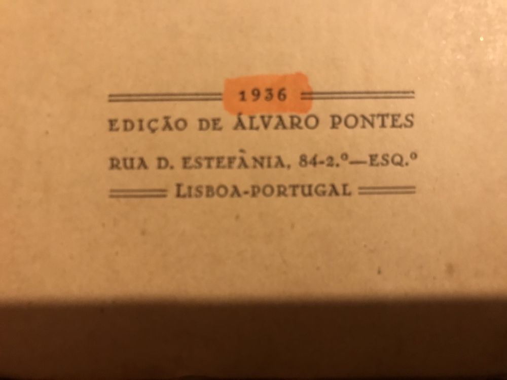 Esperanto de Álvaro Pontes 1936  (raro)
