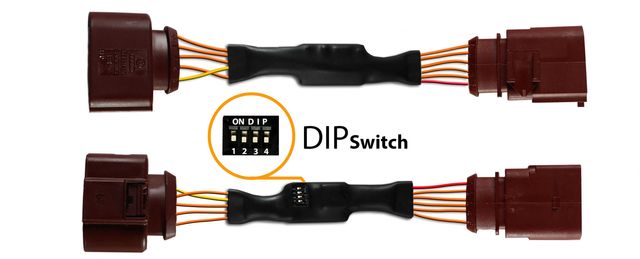 Semi - Dynamic Lampy LED Matrix Audi DIP SWITCH