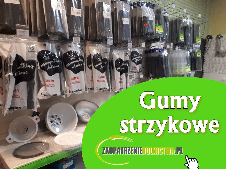 Gumy strzykowe Ultramilk JD176 krótki kubek 8mm do dojarki AlfaLaval
