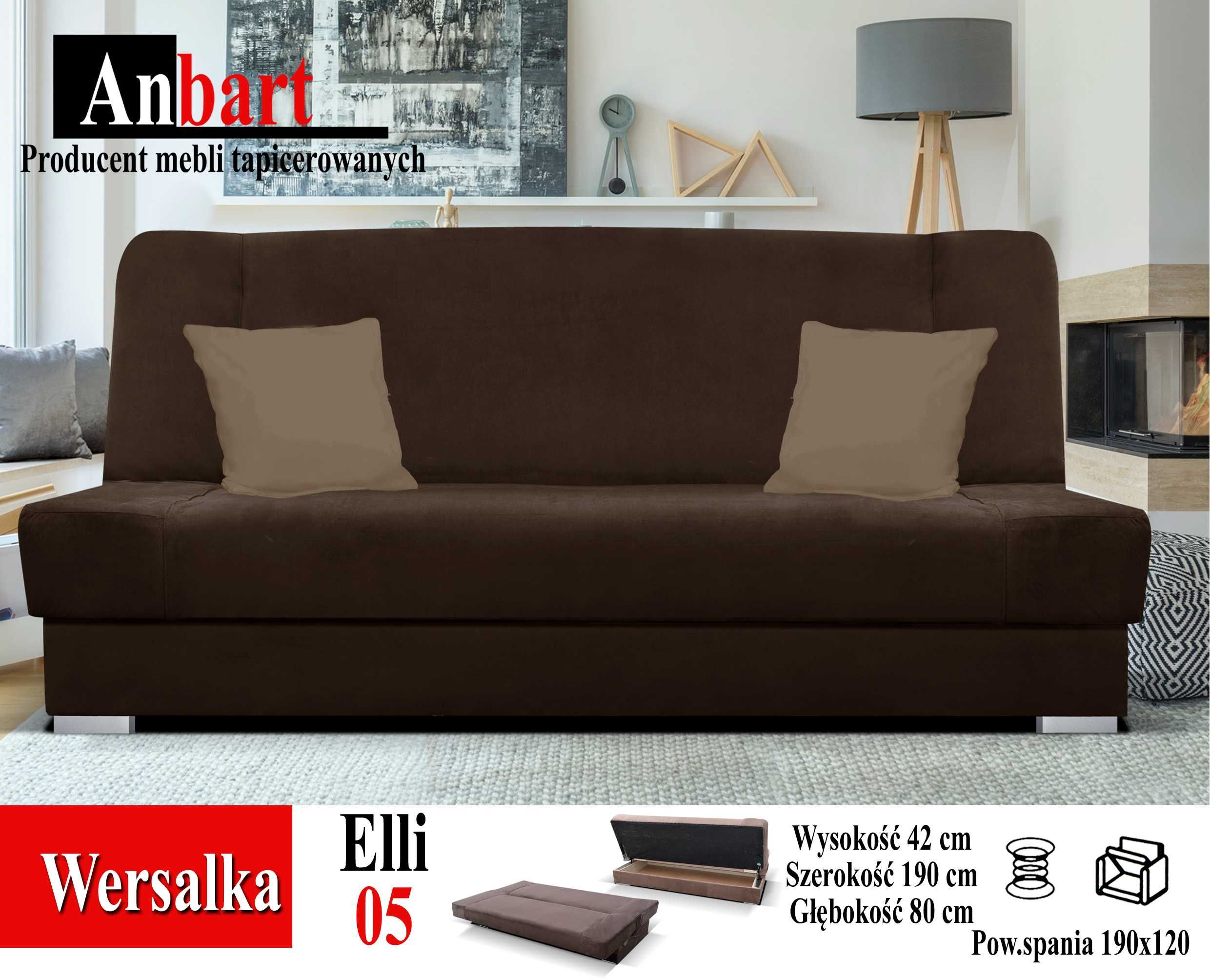 KANAPA Z Funkcja Spania Wersalka Sofa Łóżko DOSTAWA PRODUCENT