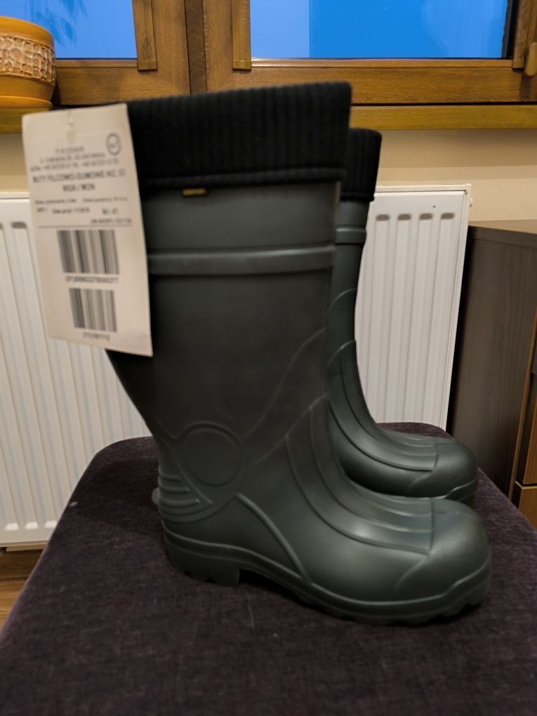 Buty gumowo-filcowe 902a/MON 03 rozm.41