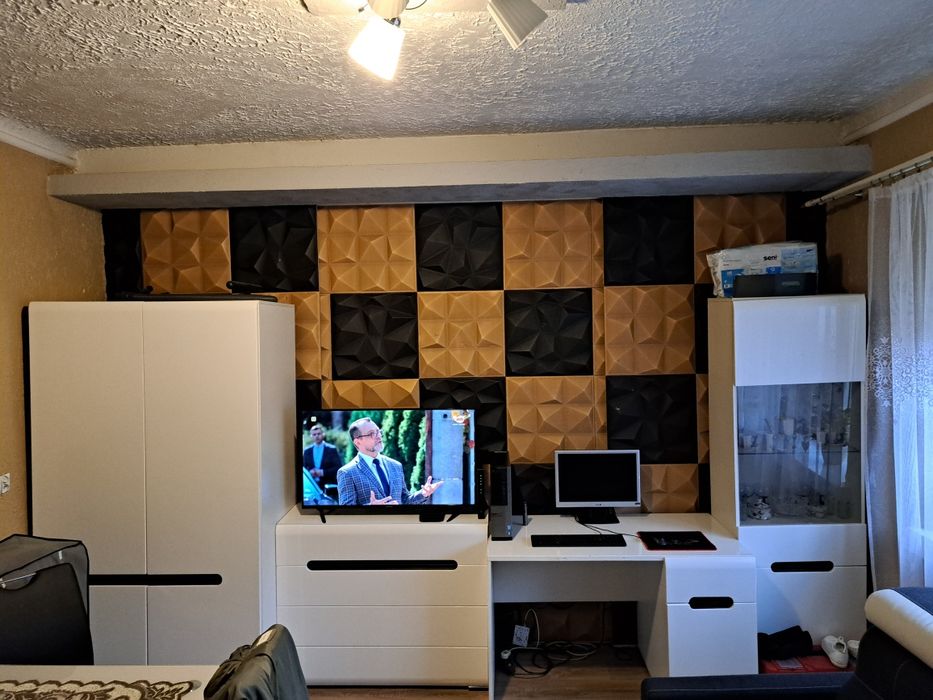 Komplet mebli z połyskiem Azteca