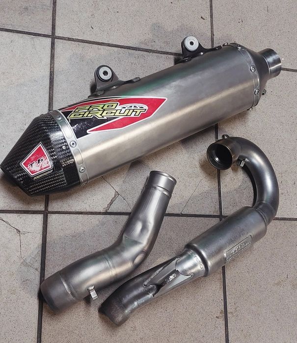 Wydech tłumik tytanowy pro circuit T-6 ktm sxf 450 husqvarna FC