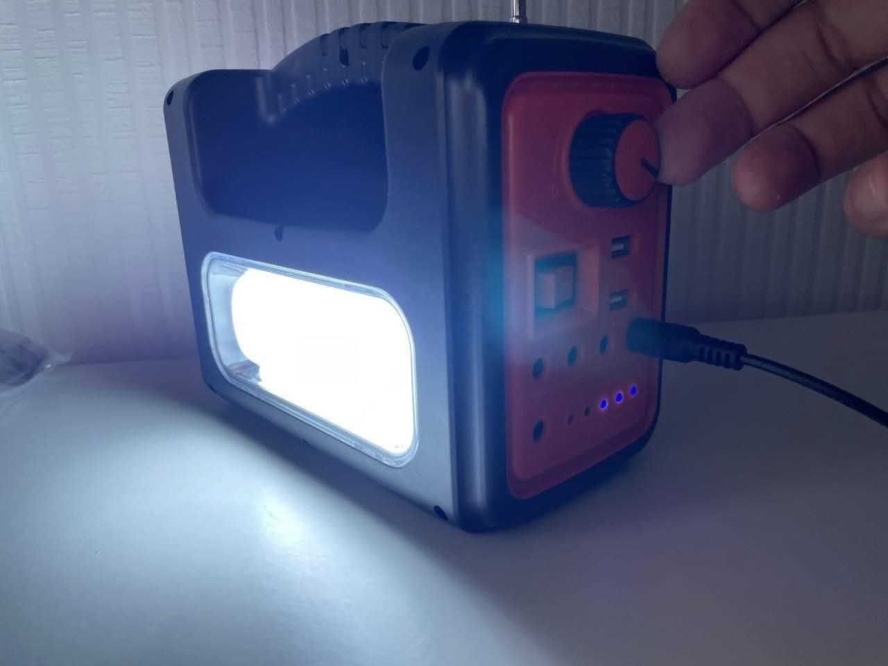 Станция для зарядки 9000 MAh + кабель USB |Радио| Бесплатная доставка