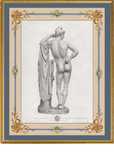 Mitologia Grecka - oryginalny XVIII wieczny staloryt z passe-partout