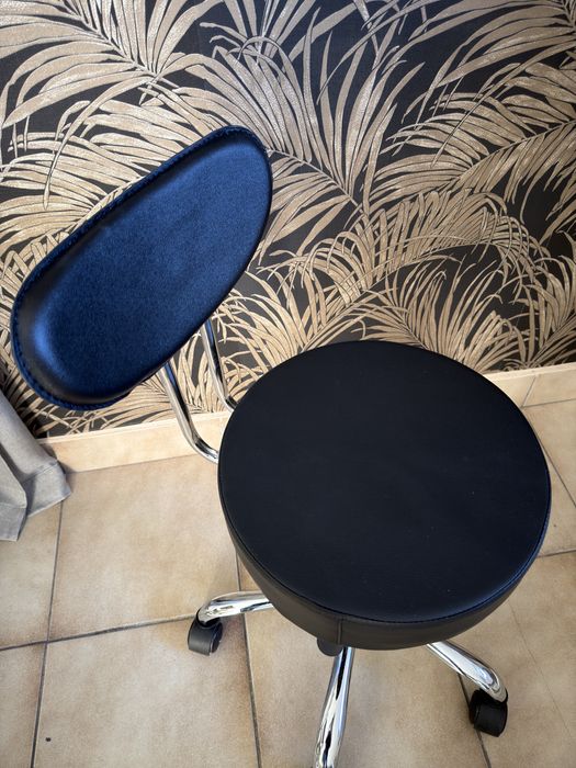 Taboret kosmetyczny hoker obrotowy