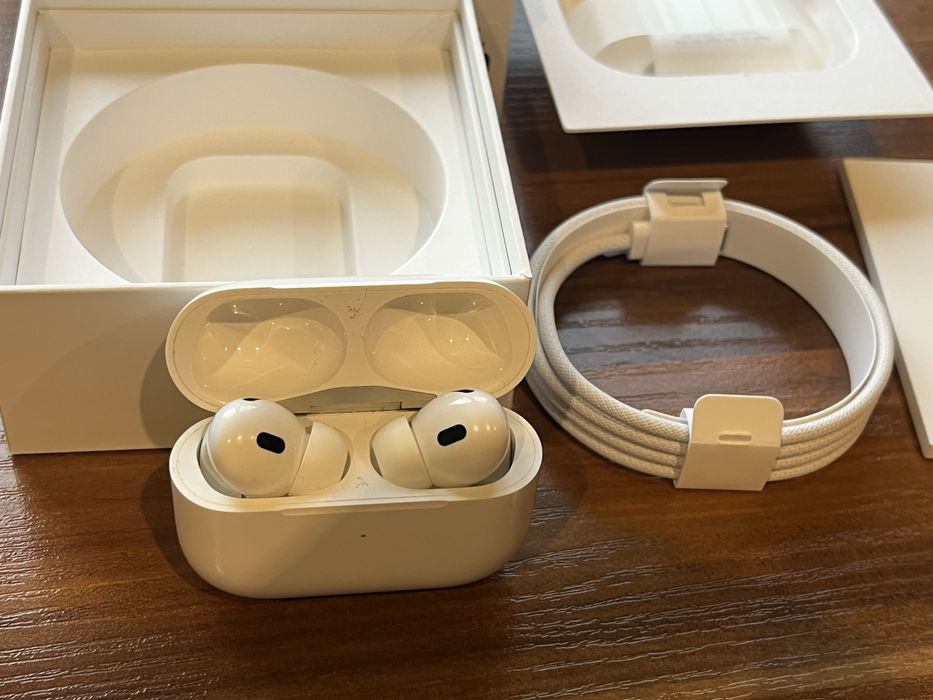 Oryginalne Airpods pro 2 usb C faktura