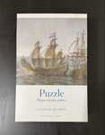 Puzzle "Playa con pescadores"