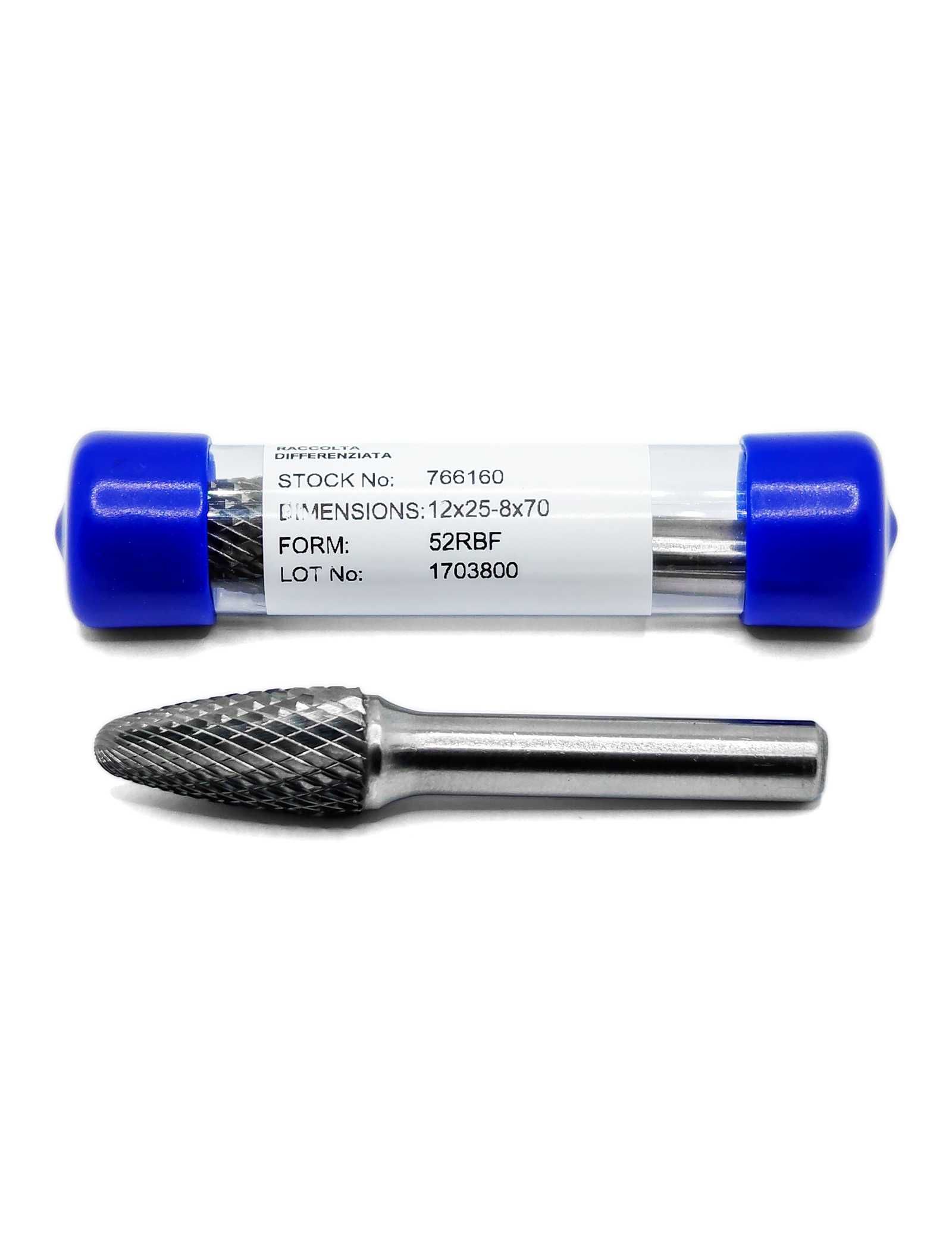 Frez trzpieniowy Tyrolit 12x25-8x70 52RBF | Nowy, nieużywany!