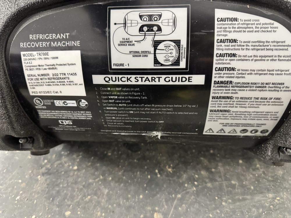 Stacja odzysku CPS Black Max TR 700