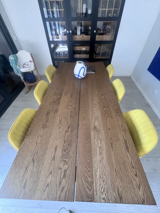 Mesa em Madeira sala jantar