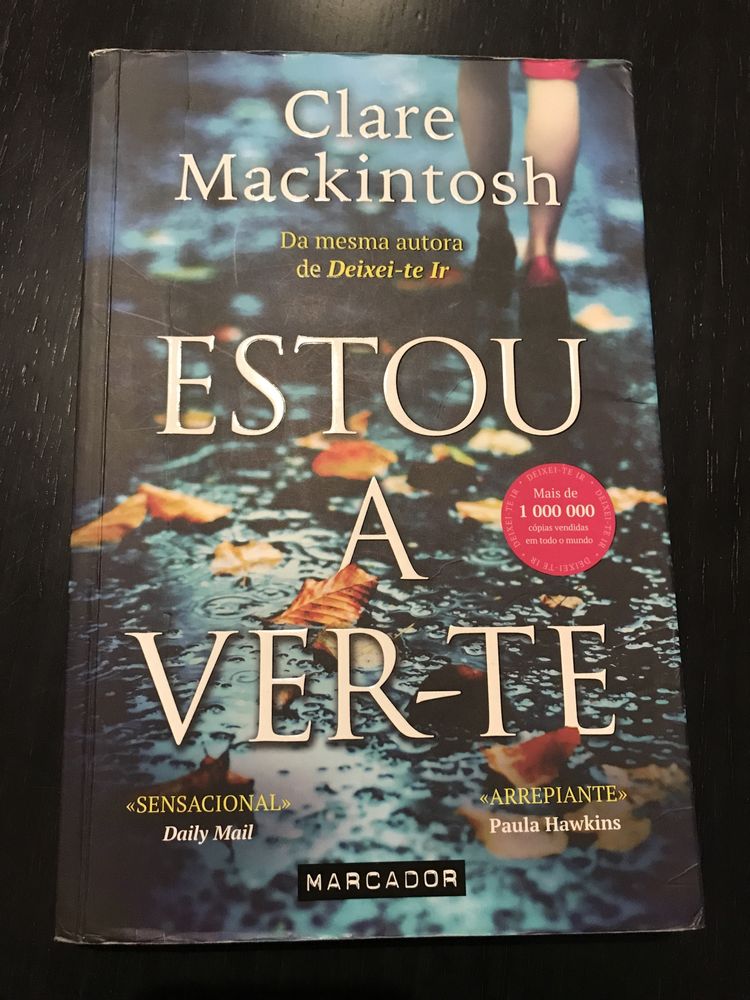 Estou a ver-te ( Clare Mackintosh) PORTES GRÁTIS