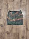 mini spódniczka cez cekinami H&M S/36
