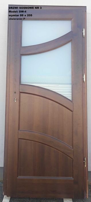 Drzwi drewniane wewnętrzne od producenta, WYPRZEDAŻ