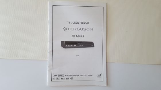 Instrukcja obsługi dekodera Ferguson FK