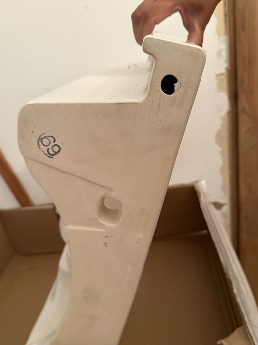 Umywalka meblowa 60x45 Cersanit ceramika NOWA