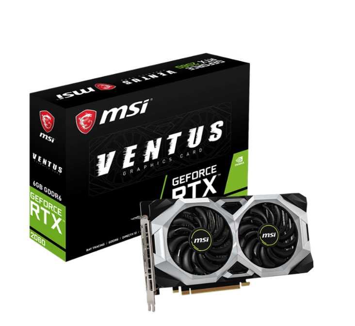 Placa gráfica MSI GeForce RTX 2060 Ventus