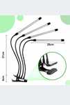 Lampa UV do uprawy roślin hodowli 4 głowice różne tryb świecenia pilot