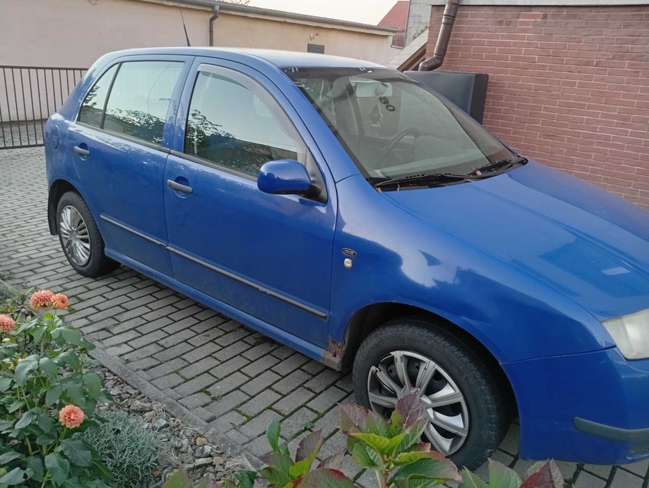 Skoda Fabia 1 uszkodzona