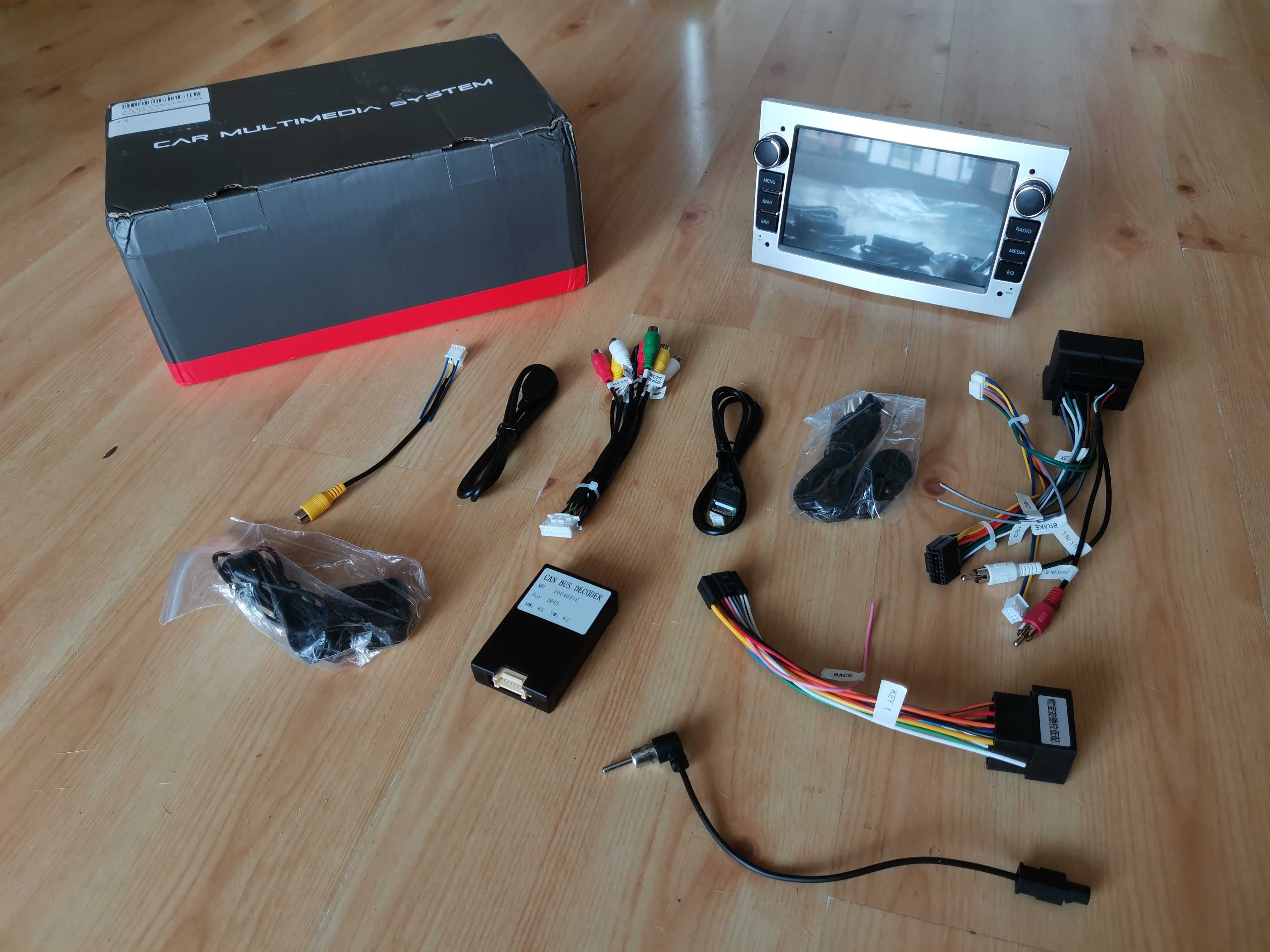 Radio Opel Astra H Android 13 2GB + 32GB GPS Wi-Fi z DSP Super dźwięk