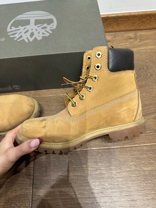 Timberland 38 skórzane trapery