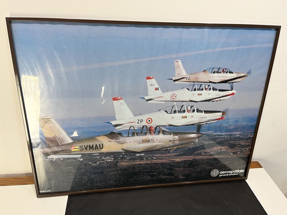 Poster Epsilon aerospatiale general aviation