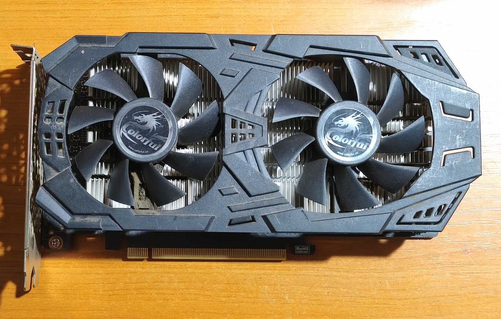 Видеокарта Colorful P106-100 6Gb DDR5 192bit DirectX12 аналог GTX1060