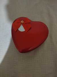 1 Caixa em forma de coração decoração de urso love you