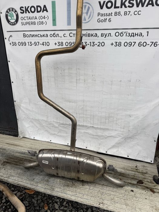 Глушник глушитель Tiguan Allspace USA США Тігуан