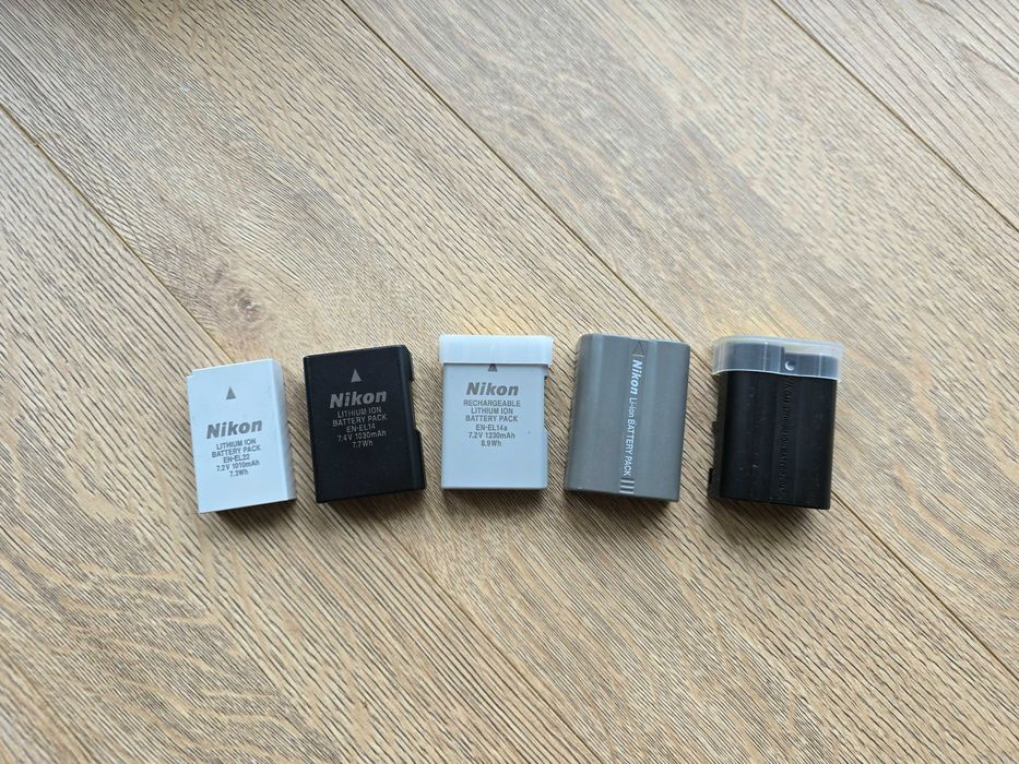 Akumulator bateria Nikon EN-EL3e EN-EL15 EN-EL14 EN-EL14a