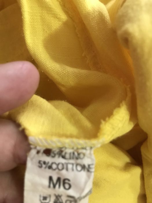 Komplet żóto- czarny nluxka i spodenki Moda Grinta roz. M