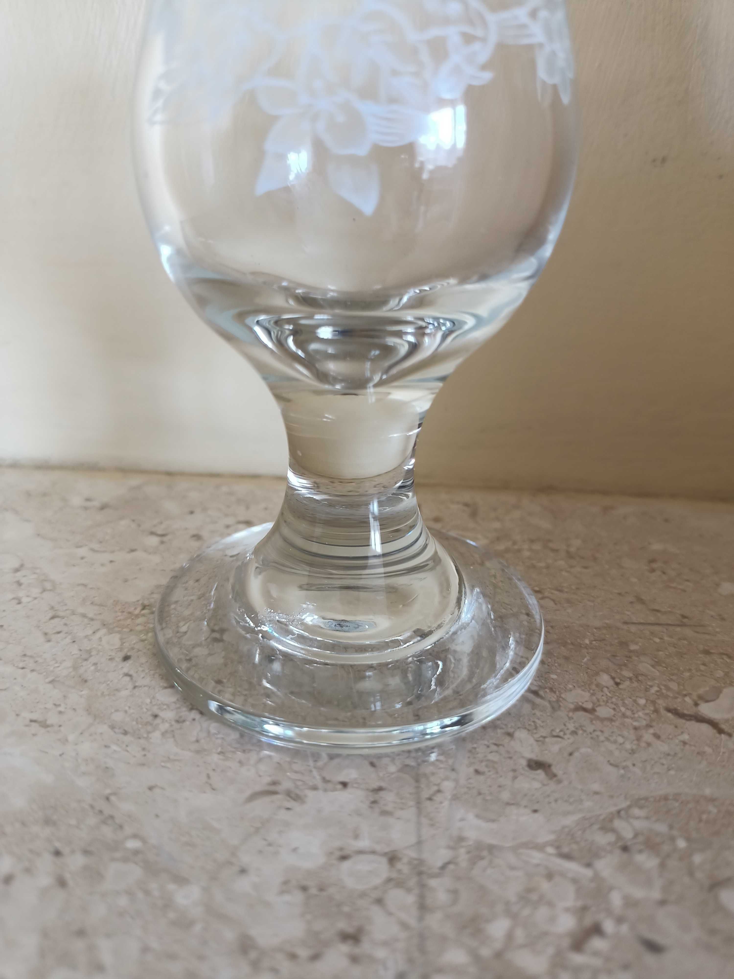 Wazon wazonik dekoracyjny  szklany