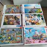 Bardzo duży zestaw puzzli