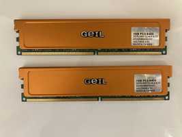 GEIL 1GB PC2-8400 DDR2-800 CL4 4-4-12