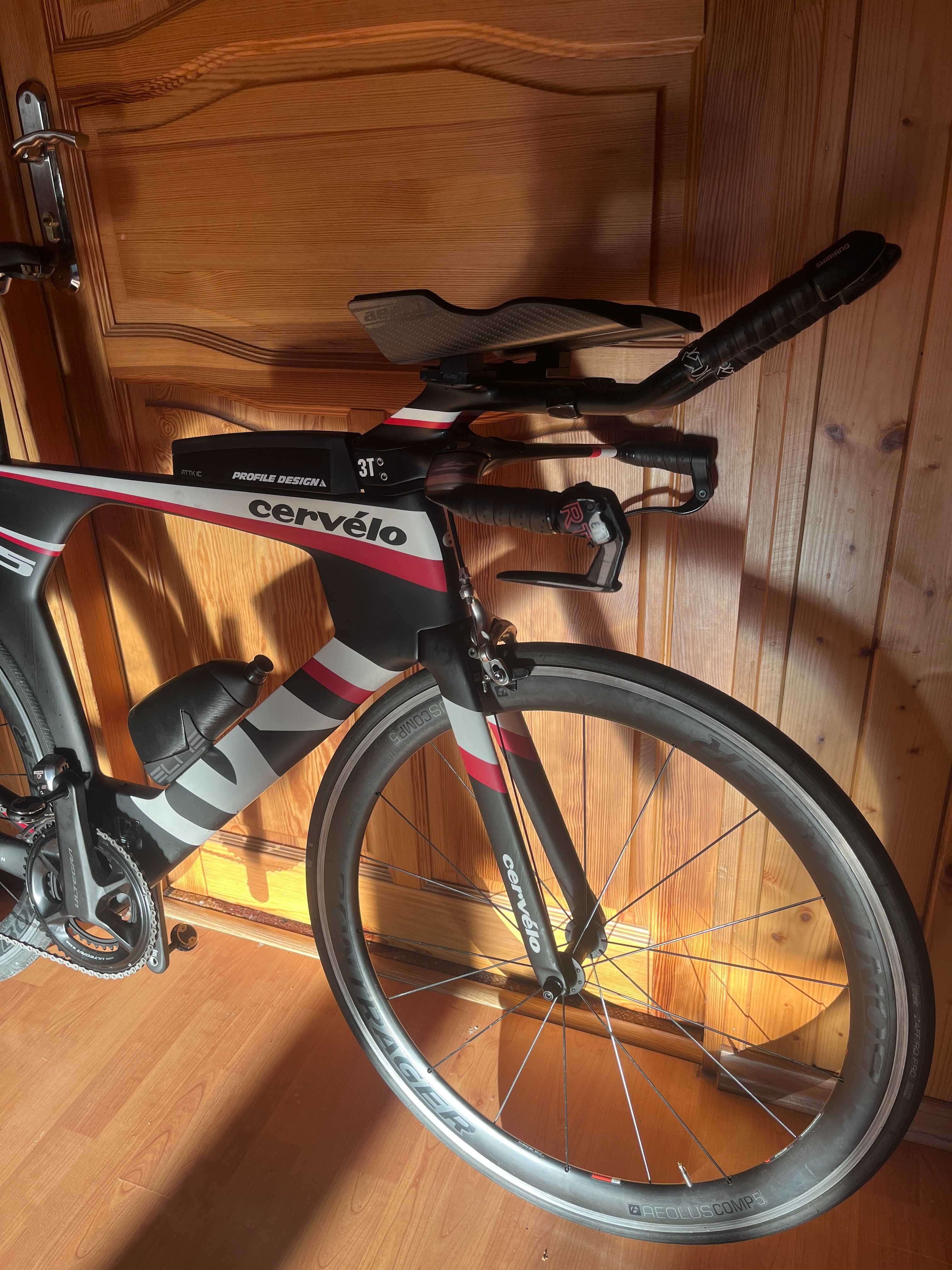 Rower Triathlonowy - Cervelo P5 - Dura Ace Di2 - rozmiar 56