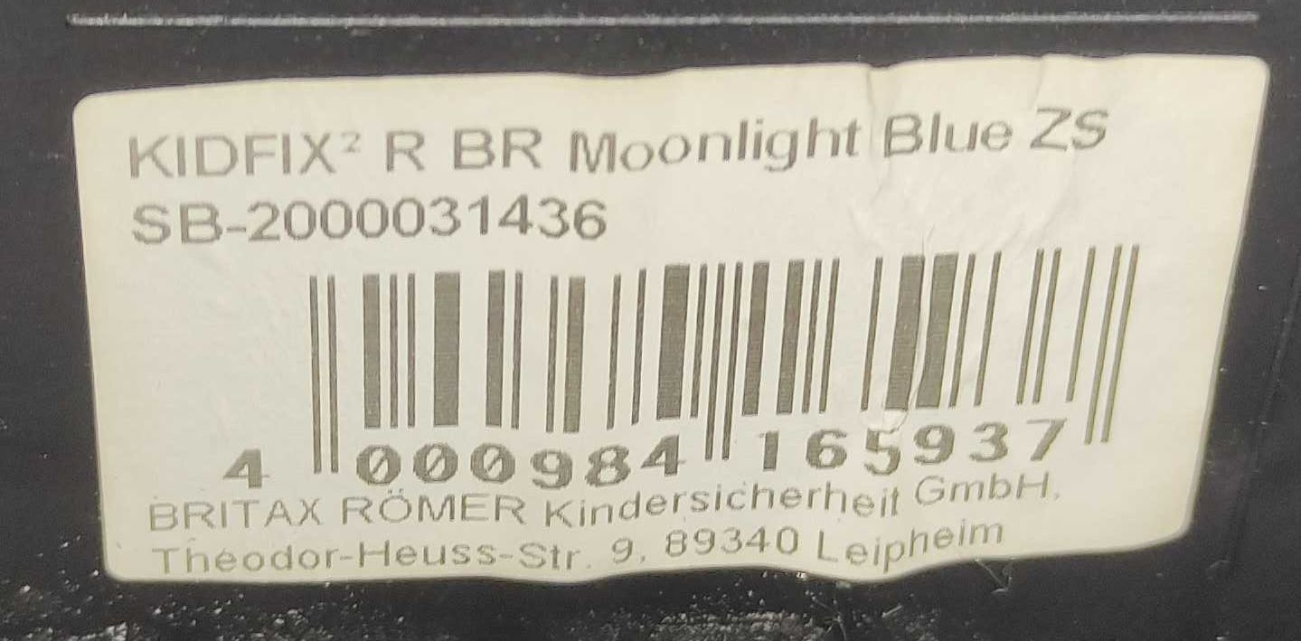 Автокрісло Britax Romer Kidfix 2 S (Moonlight Blue)