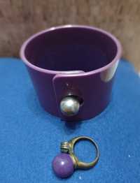 Комплект браслет и кольцо