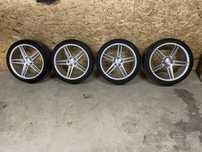 Alufegi 5x112 19 Veemann VSF2 z oponami lato